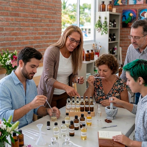 natural perfume experience for hotels | experiencia de perfume natural para hoteles